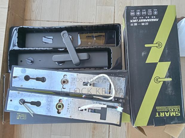 Intelligent Security Fingerprint Passcode Door Locks - main view