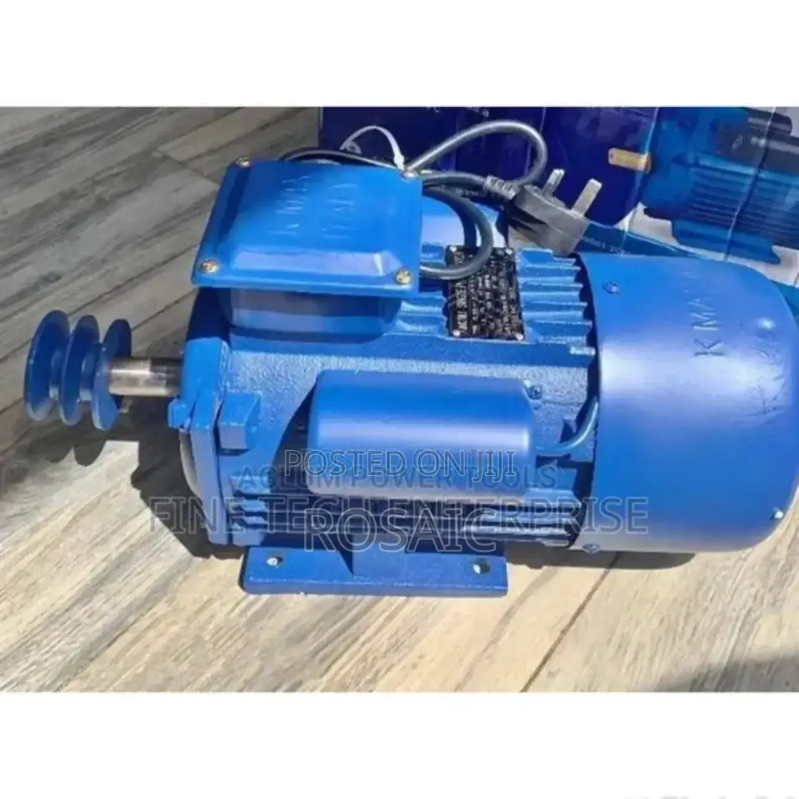 Kmax 5HP Low Speed Electric Motor With Pulley