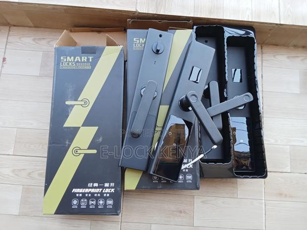 Bank Vault Fingerprint Passcode Door Locks - main view