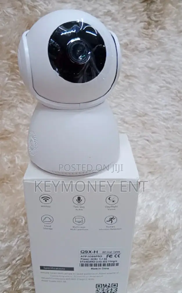 V380 PRO 2MP Baby Monitor Wifi Smart Rotating Camera