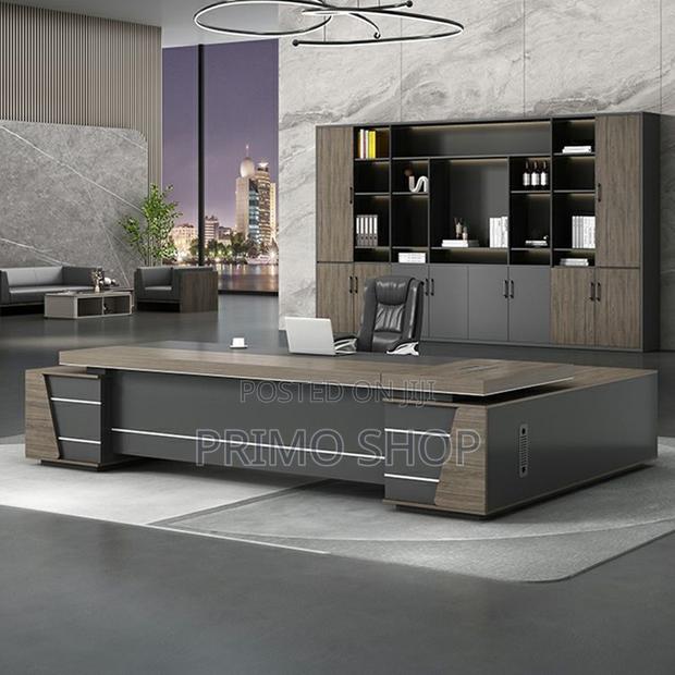 Office Desk -2000mm L-Shaped Boss Executive Desk - thumbnail 13