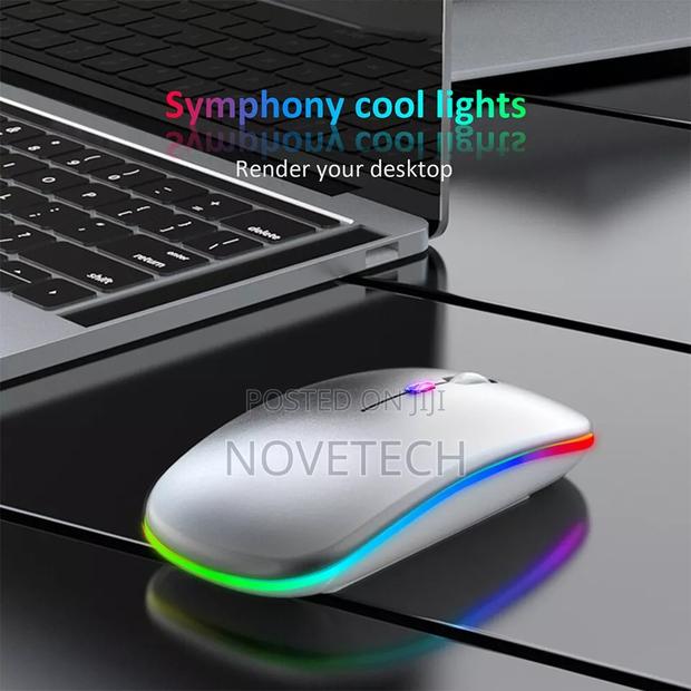 Bluetooth Rechargeable Wireless Mouse Mice for PC Laptop - main view