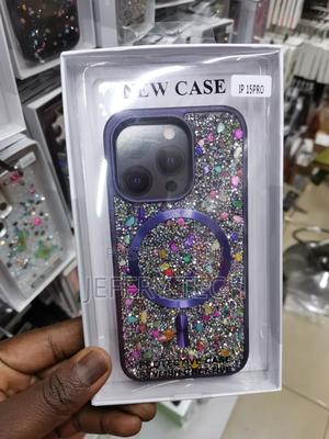 iPhone 15 Pro Glitter Case Compatible With Magsafe,Ful - thumbnail 2