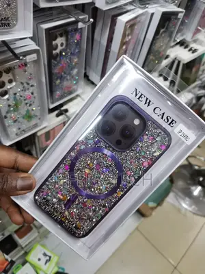 iPhone 15 Pro Glitter Case Compatible With Magsafe,Ful