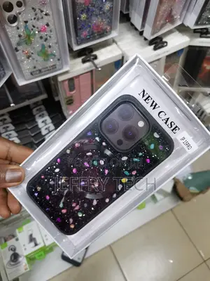 iPhone 15 Pro 6.1" Magnetic Glitter Case Luxury Plating Blin