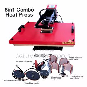 Heat Press 8 in 1 Machine Combo - thumbnail 2