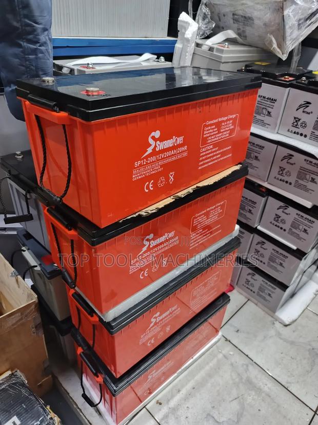 Swanepower 200ah 12V Deep Cycle Battery - main view