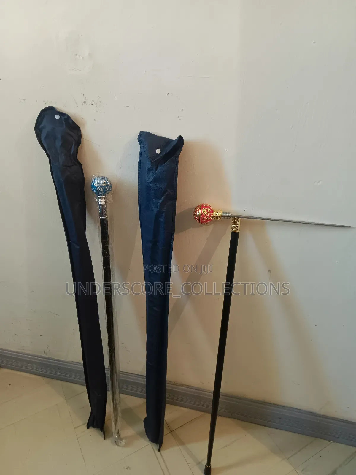 Executive Men Function Walking Sticks With Knife