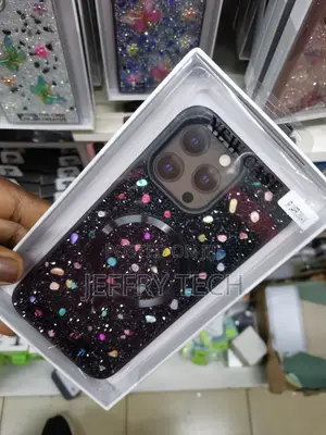 Magnetic Case for iPhone 14 Pro Max Glitter Case