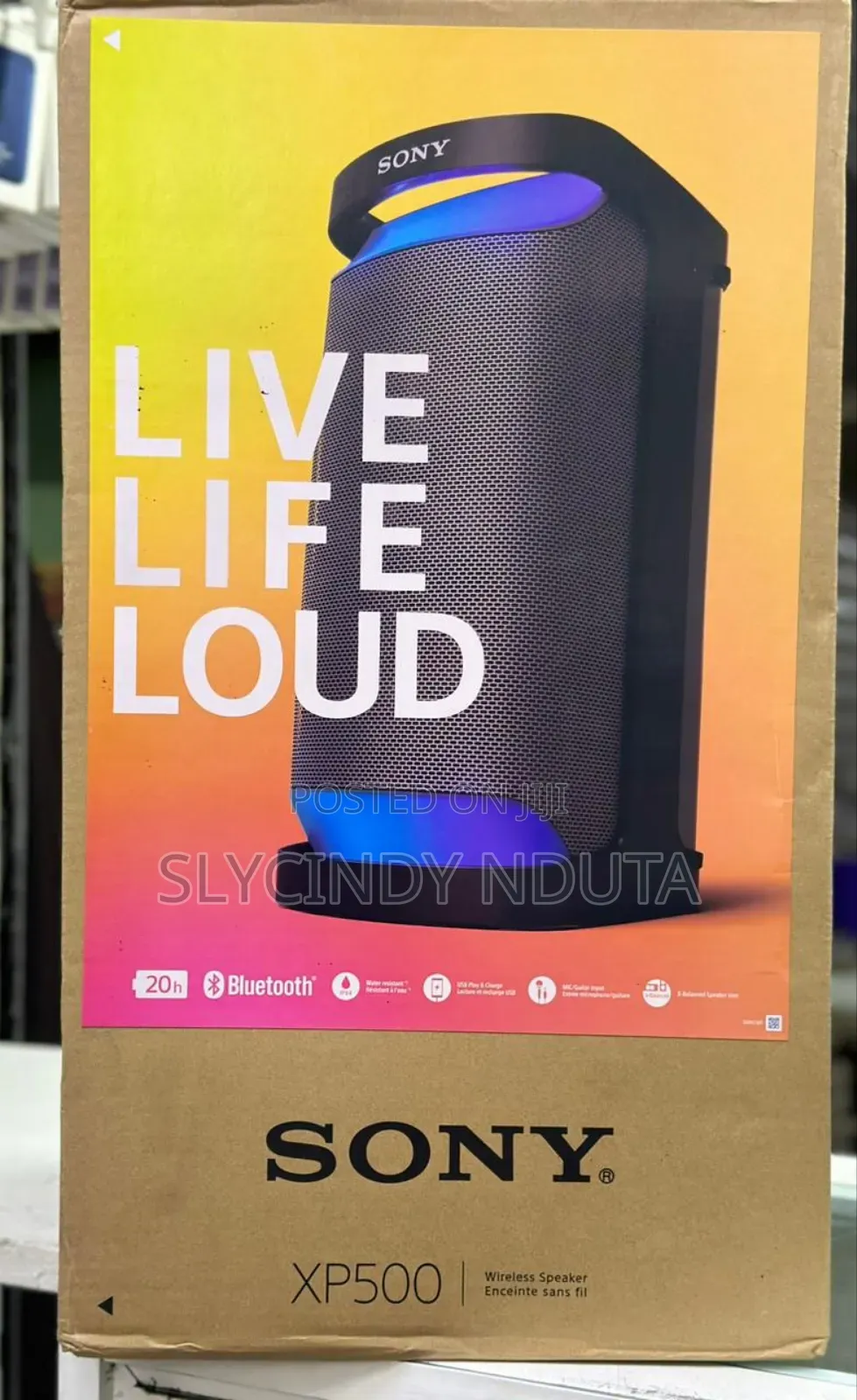 Sony SRS-XP500 Xseries Portable Wireless Speaker