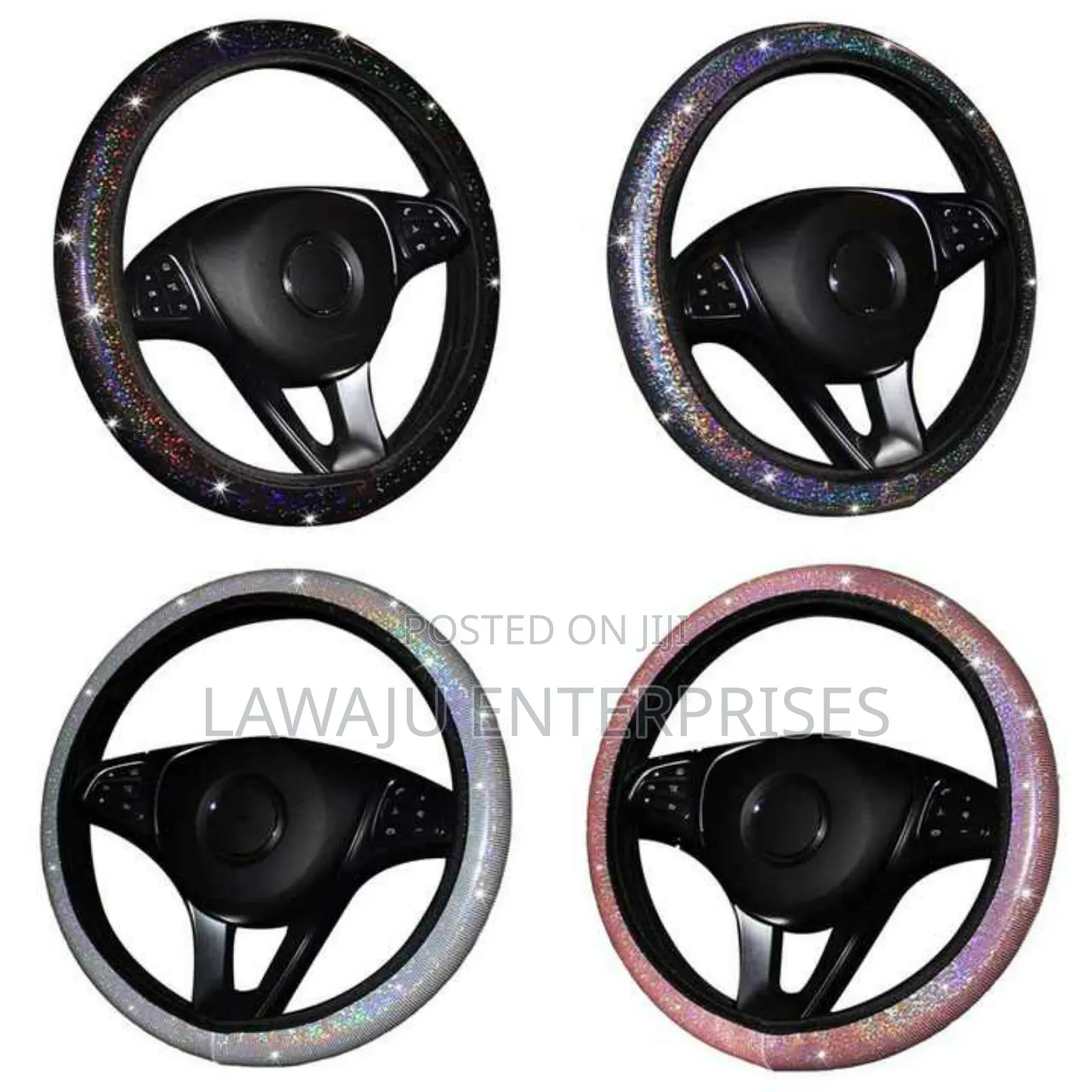 Universal Rhinestone Steering Cover