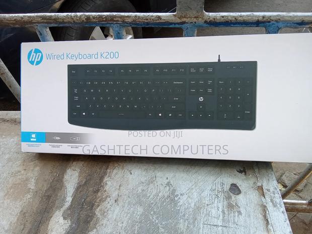 K 200 HP Wired Keyboard [ NEW HP K 200 KEYBOARD ] - main view