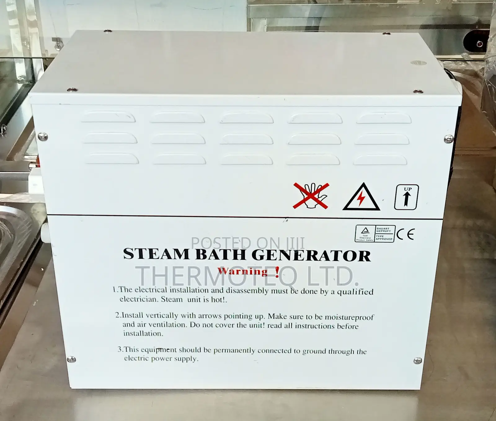 Steam Bath Generator and Controller