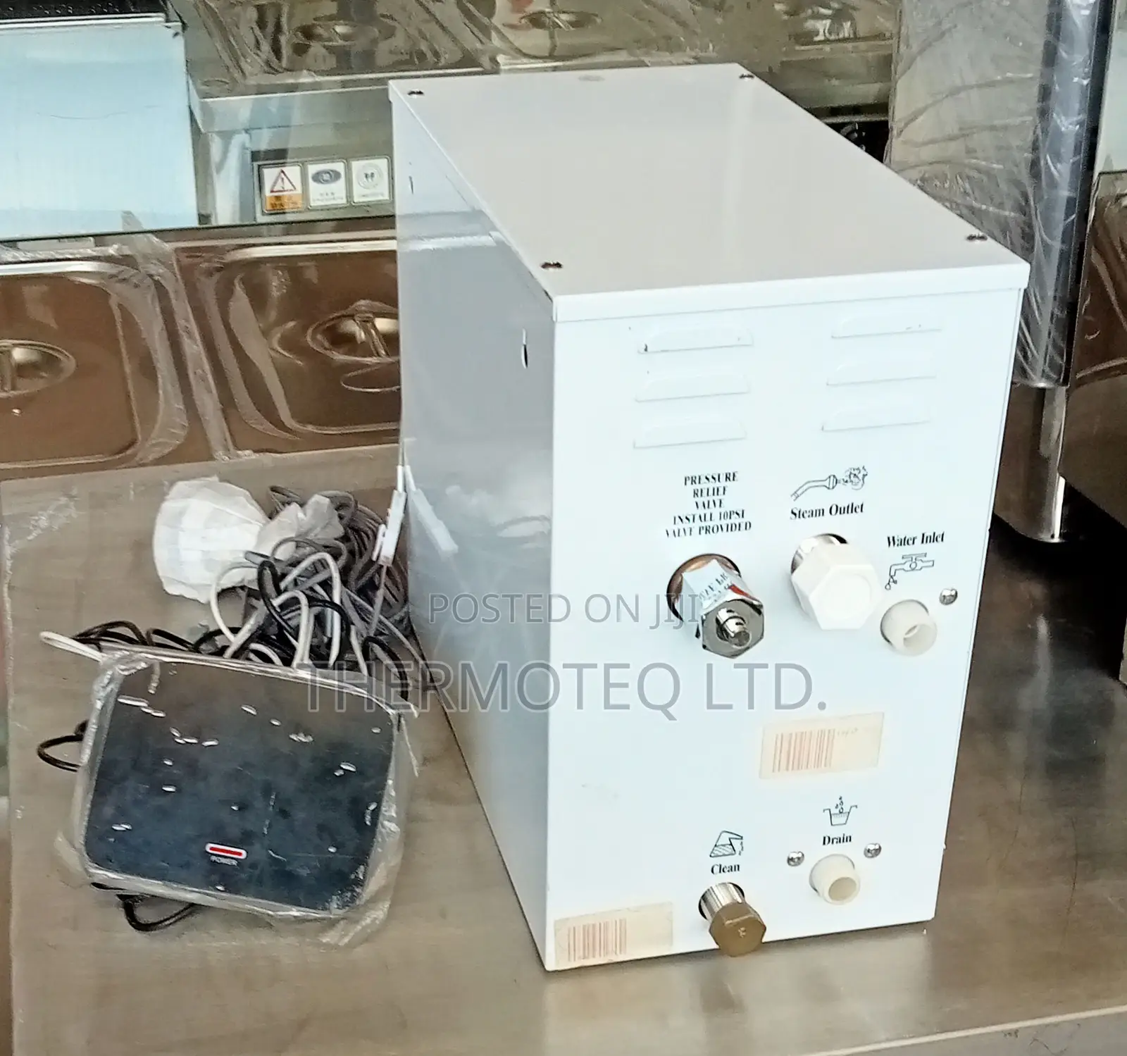 Steam Bath Generator and Controller