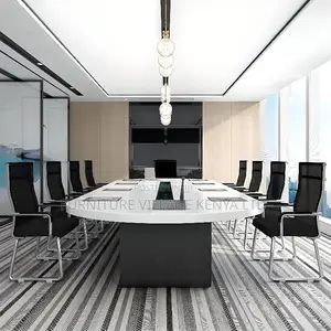 Modish Black Fabric Task Chair With Armrest