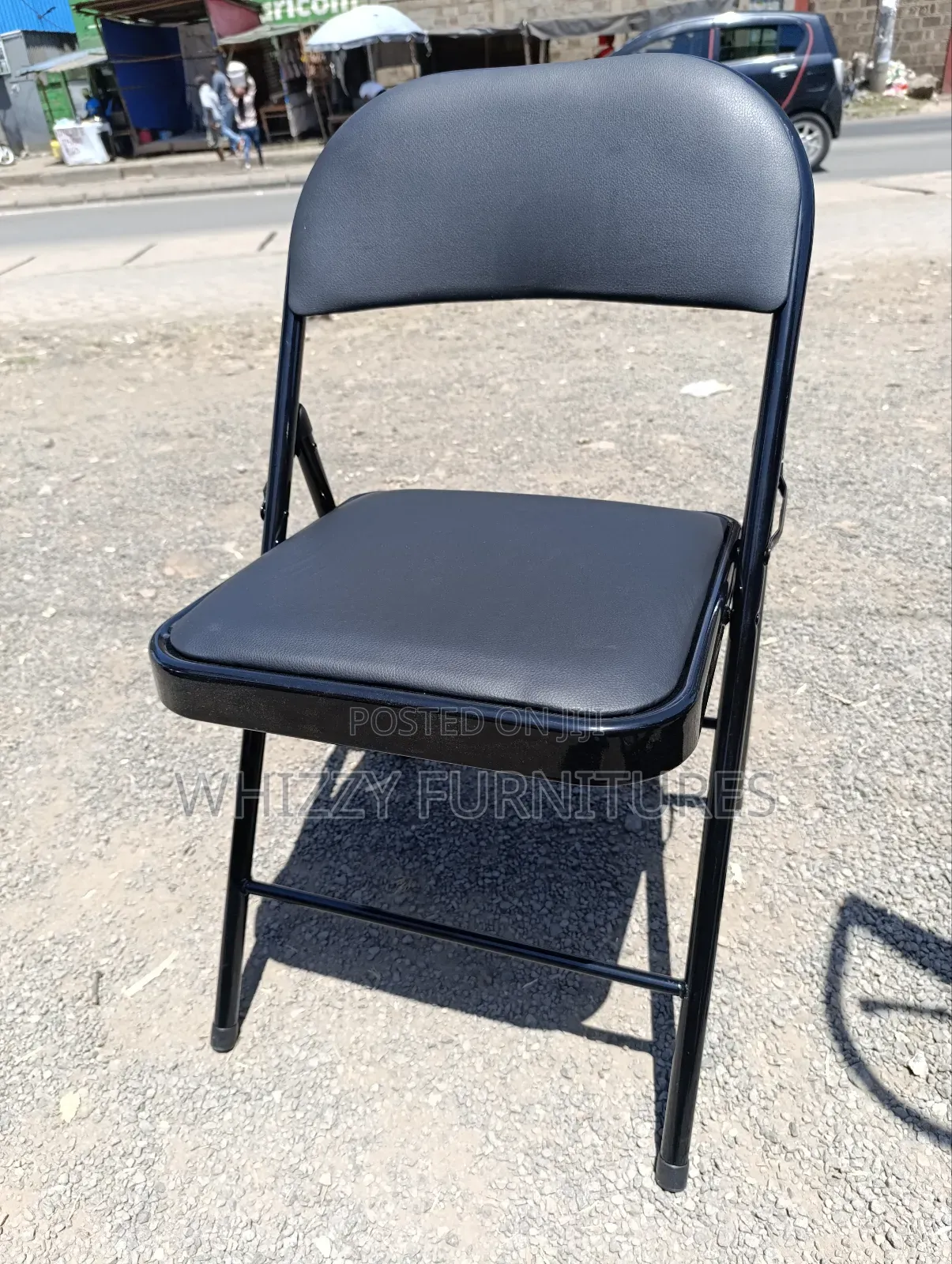 Leather Foldable Chair