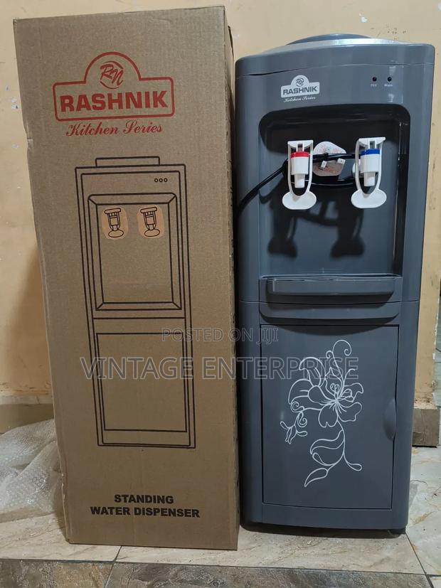 Rashnik Hot and Normal Water Dispenser Grey - main view
