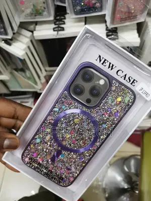 Cute Glitter for iPhone 13 Pro Case [Compatible With Mag