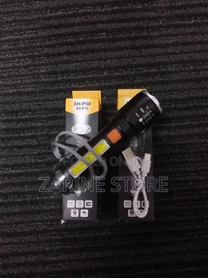 Rechargeable P50 Zooming Torch Flashlight