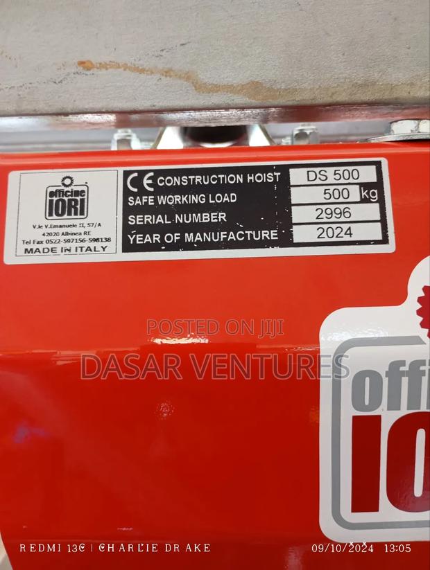 Concrete Hoist 500kg - thumbnail 4