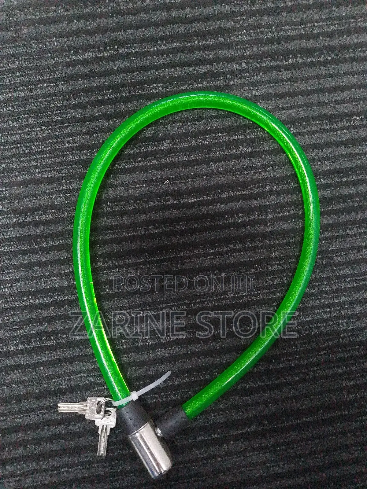 Lock Bicycle For Security Purposes