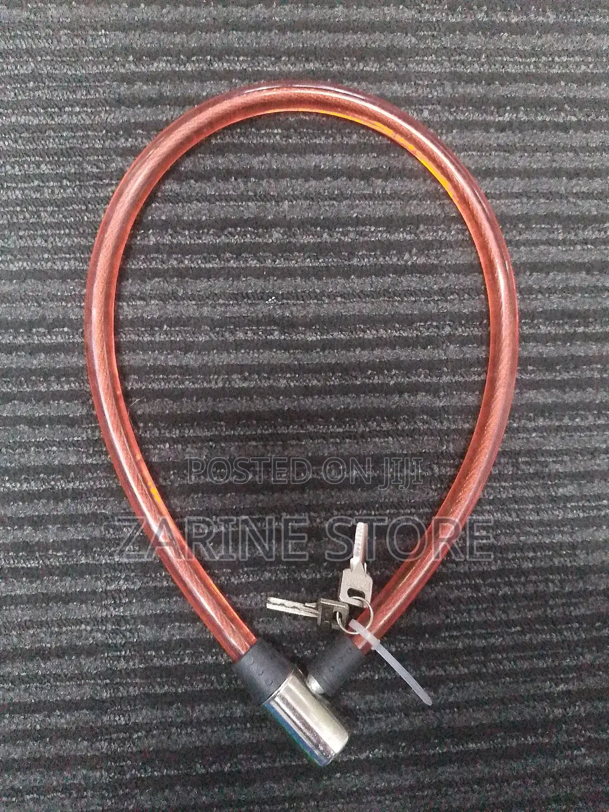 Lock Bicycle For Security Purposes