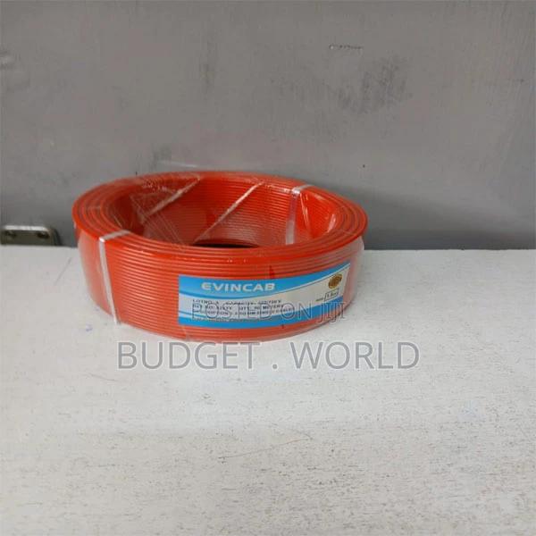 Evin Cab 1.5mm Single Core Wiring Cable-Red - main view