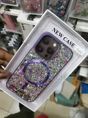 Glitter Shockproof Soft Epoxy Case for iPhone 14