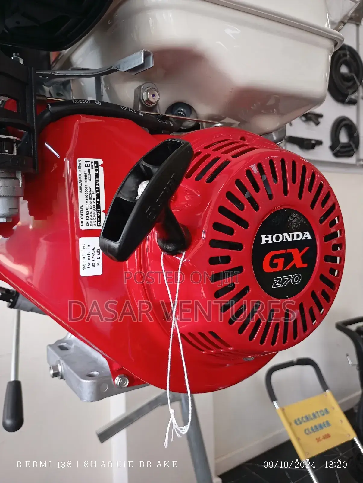 Ds 500-2 Concrete Hoist Iori Italy, Honda Engine Gx270
