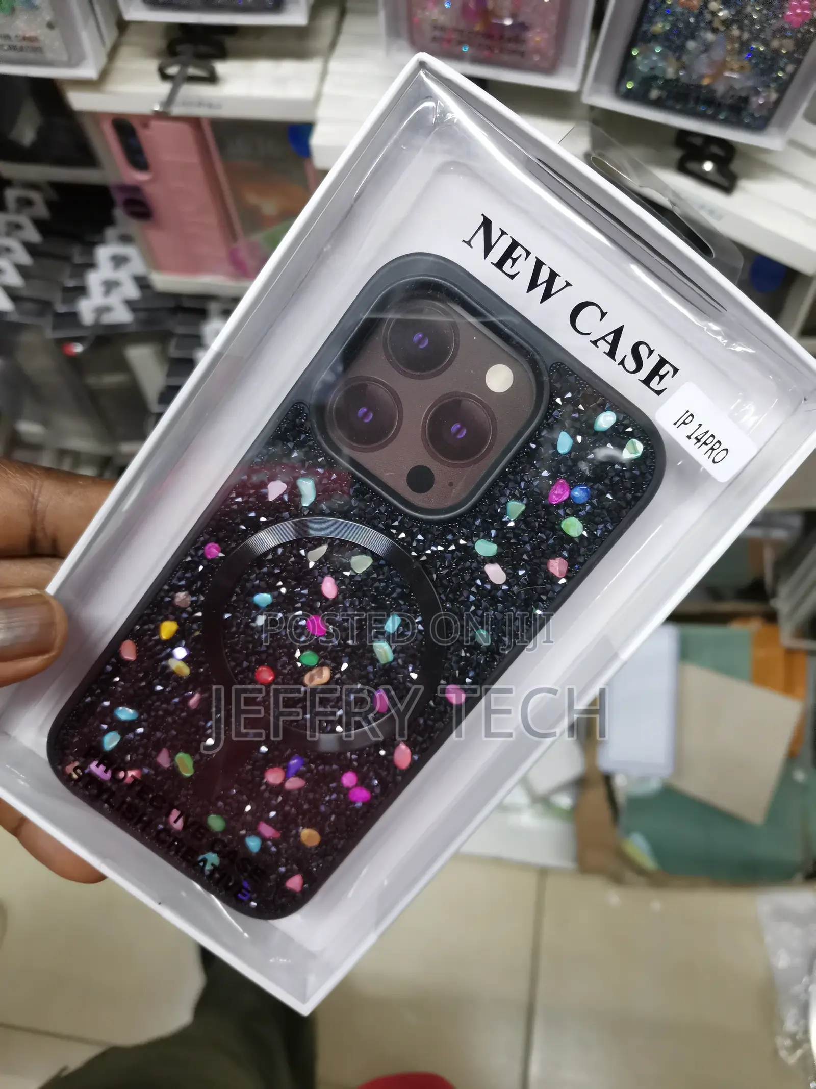 iPhone 14 Pro Glitter Phone Case Magsafe