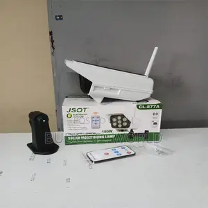 180W Solar Monitoring Lamp- Fake CCTV Camera