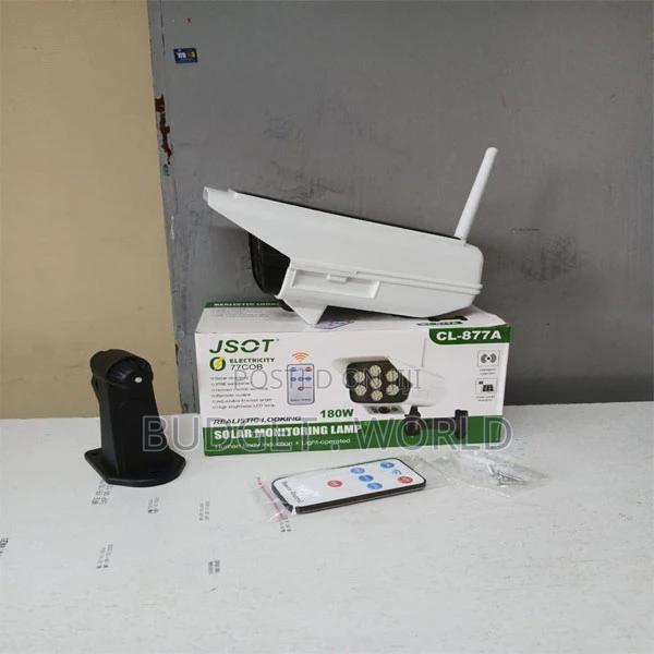 180W Solar Monitoring Lamp- Fake CCTV Camera