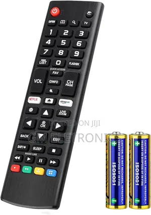 Replacement Universal TV Remote-All LG OLED 3D+ Batteries .