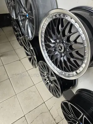 Dark Grey Silver Mercedes Benz Rims Size 18