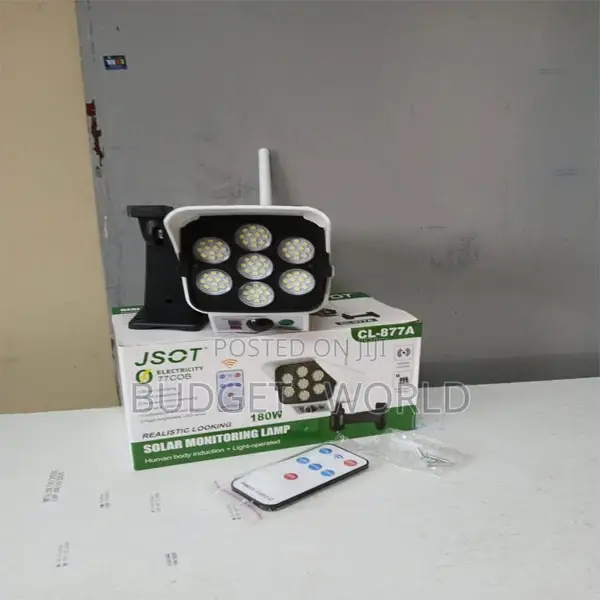 CCTV Shape Motion Sensor Solar Flood Light Lamp - Best CCTV