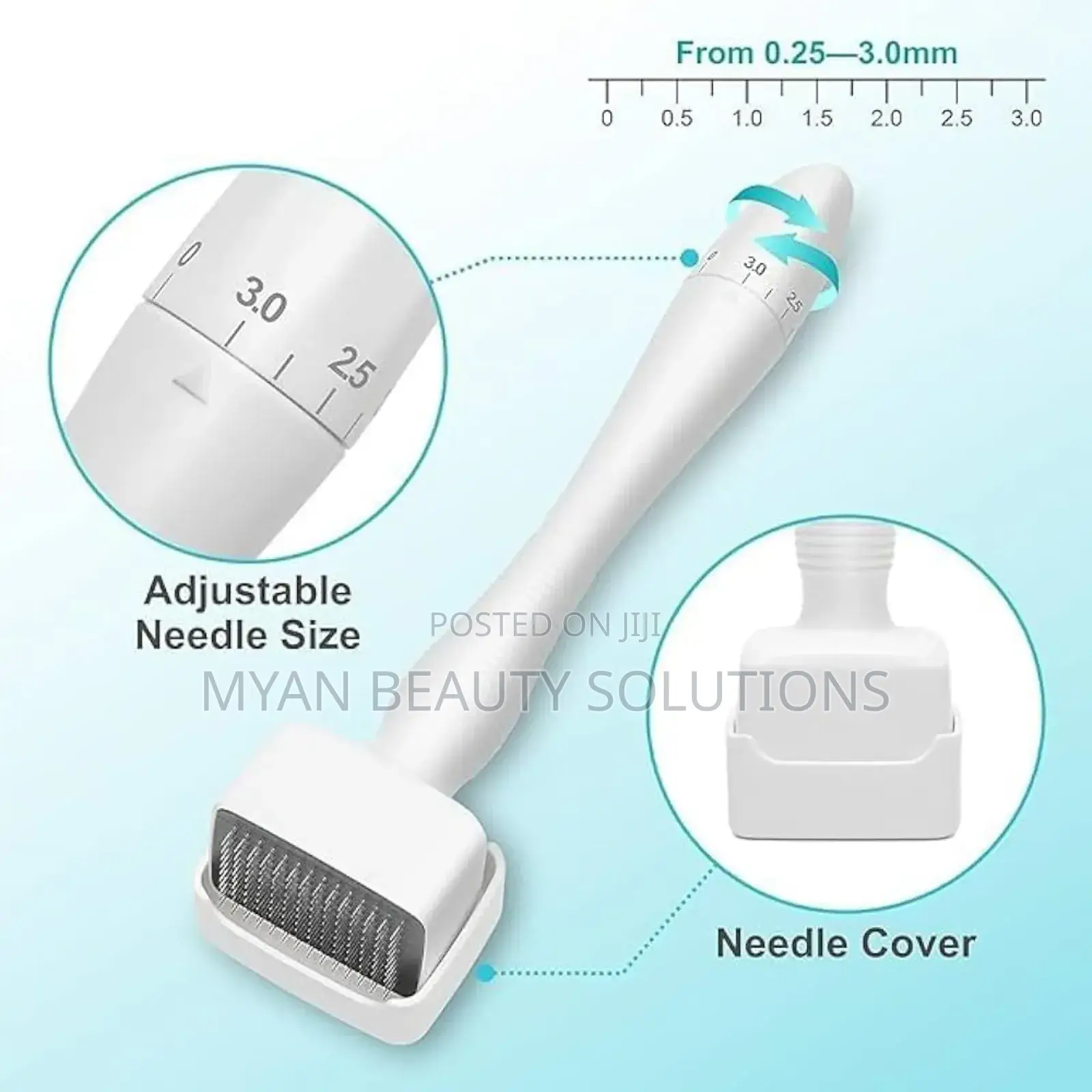 Adjustable Dermastamp Microneedling 140 Needles