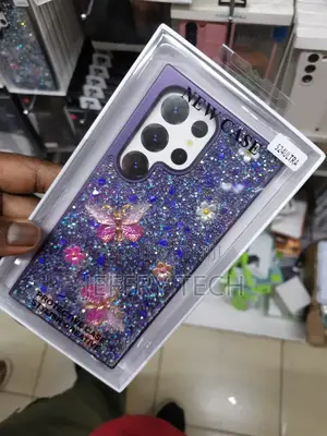 Or Samsung Galaxy S24 Ultra 5G Case, Cute Luxury Sparkle Bli