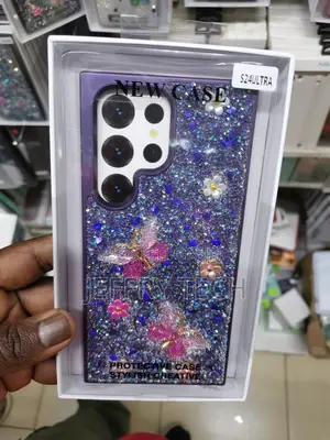 Or Samsung Galaxy S24 Ultra 5G Case, Cute Luxury Sparkle Bli
