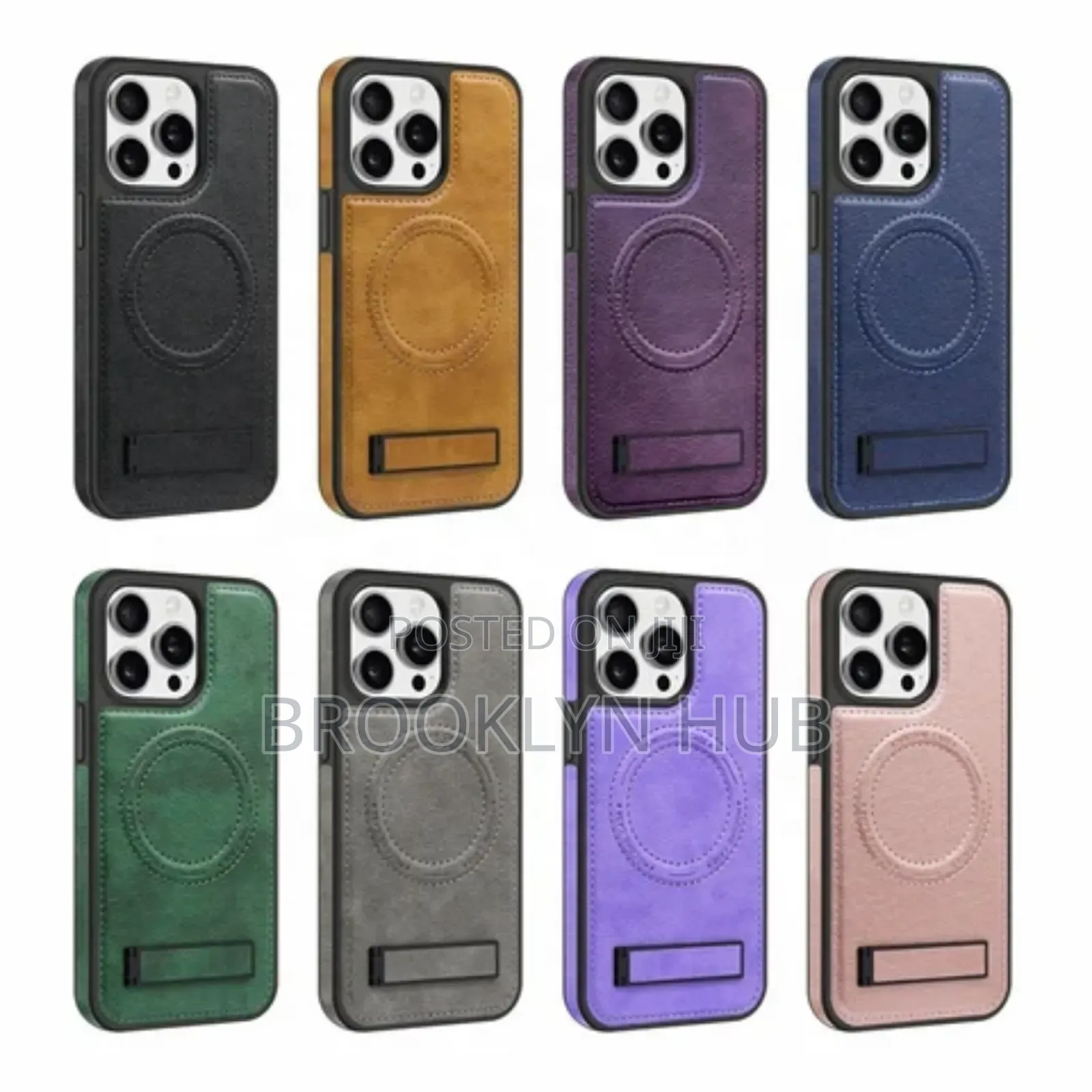 High Quality Pu Leather Phone Cover With a Stand