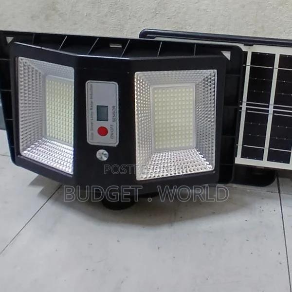 At 300w Solar Street Light With Darkness and Motion Sensor - main view