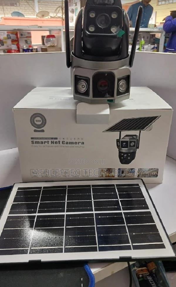 Auto Tracking 4G Simcard Dual Lens Screens Solar Camera - main view