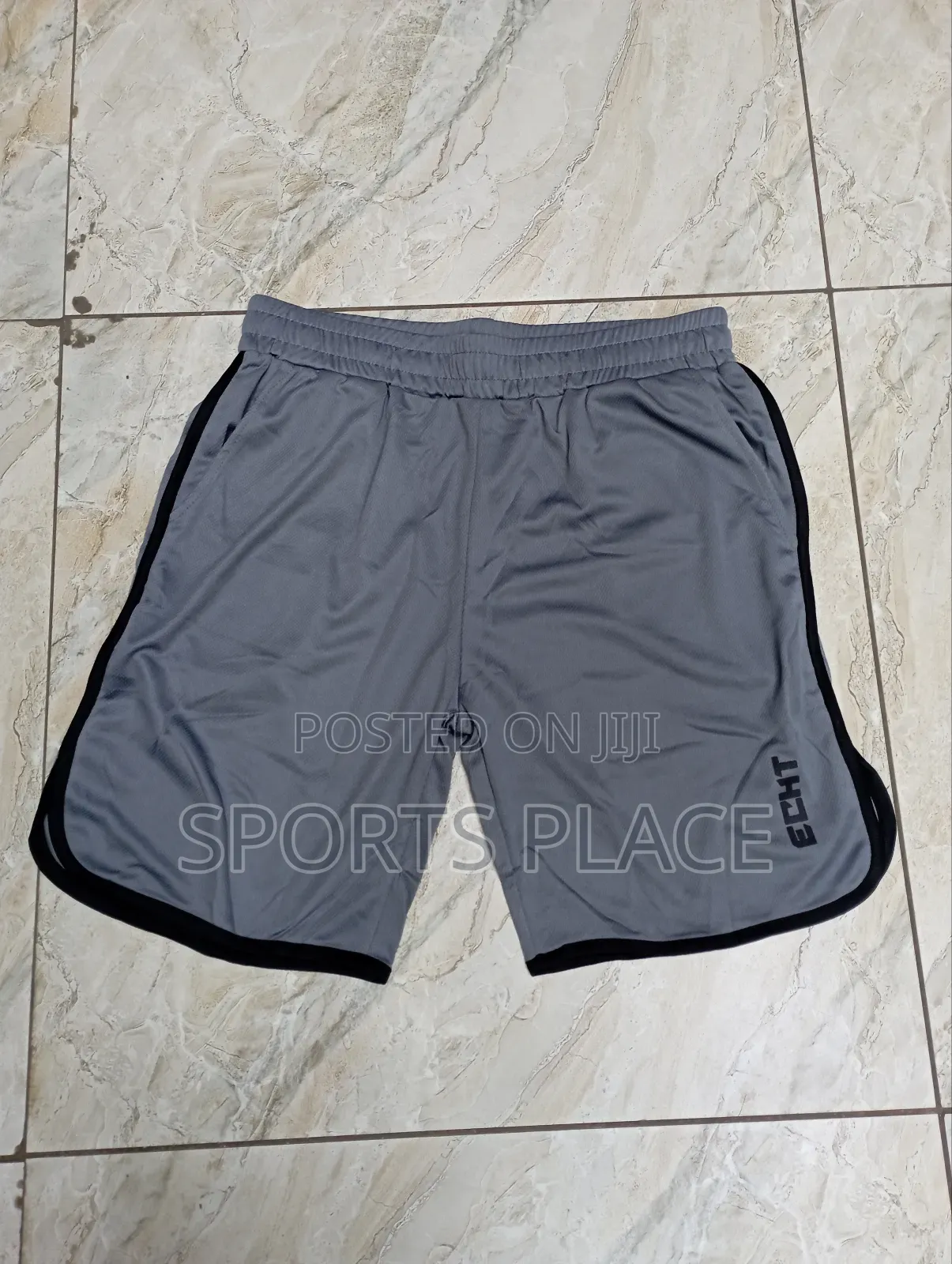 Gray Gym Sports Shorts