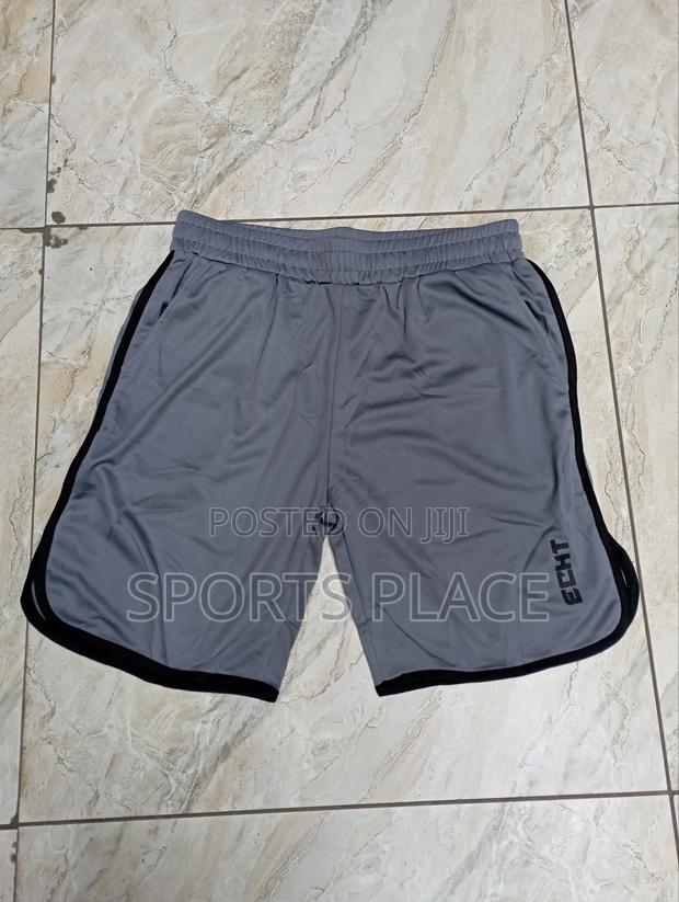Gray Gym Sports Shorts