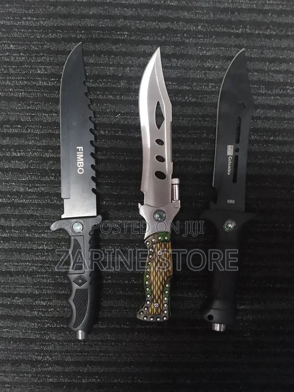 Camping Sharp Knife With Compass