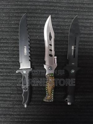 Camping Sharp Knife With Compass - thumbnail 2