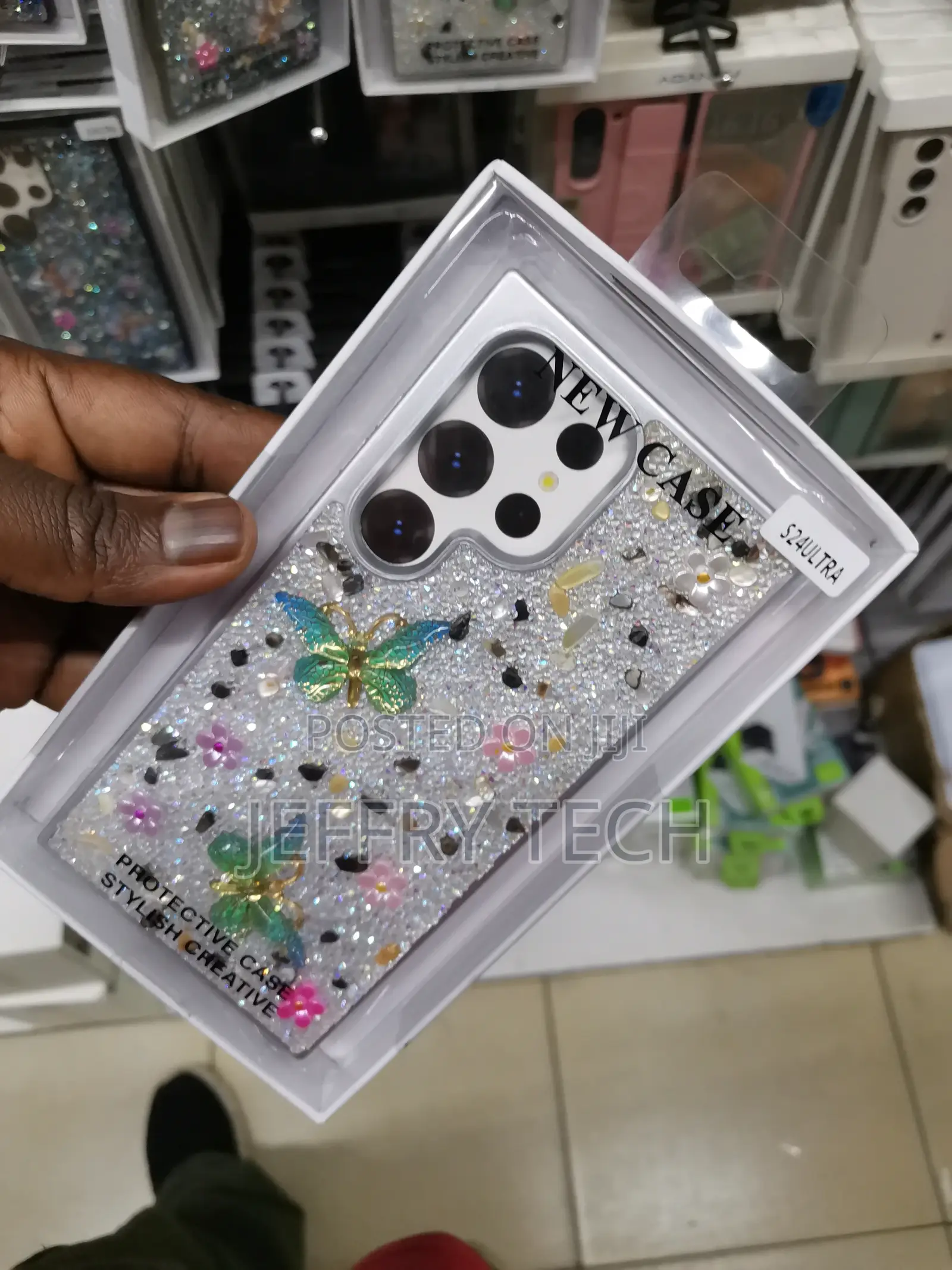 S24 Ultra Glitter Case for Samsung Galaxy S24 Ultra 5G Phone