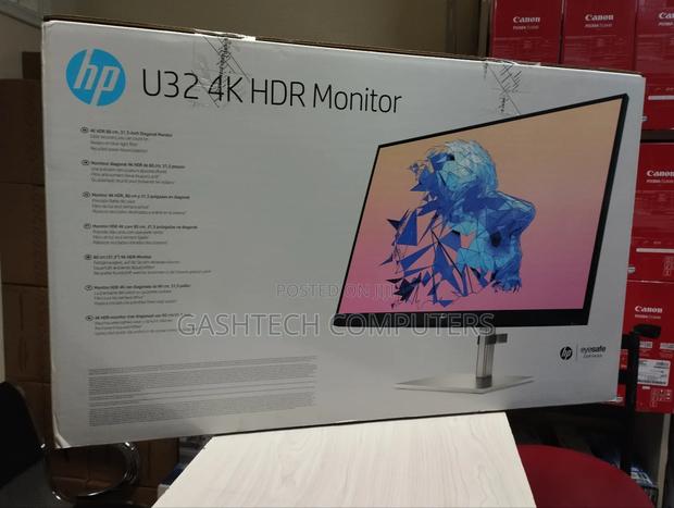 HP U32 31.5" HDR Monitor,Silver Color - thumbnail 2