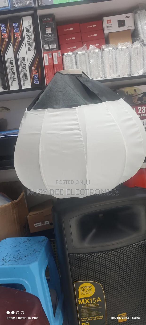 Tball-Shape Softbox 65cm Spherical Collapsible Soft - thumbnail 10