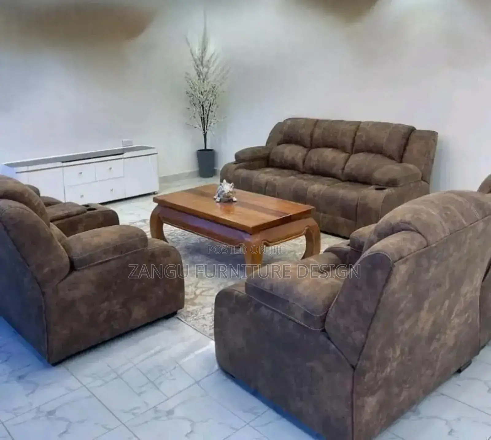5-Seater Semi-Recliner Sofas
