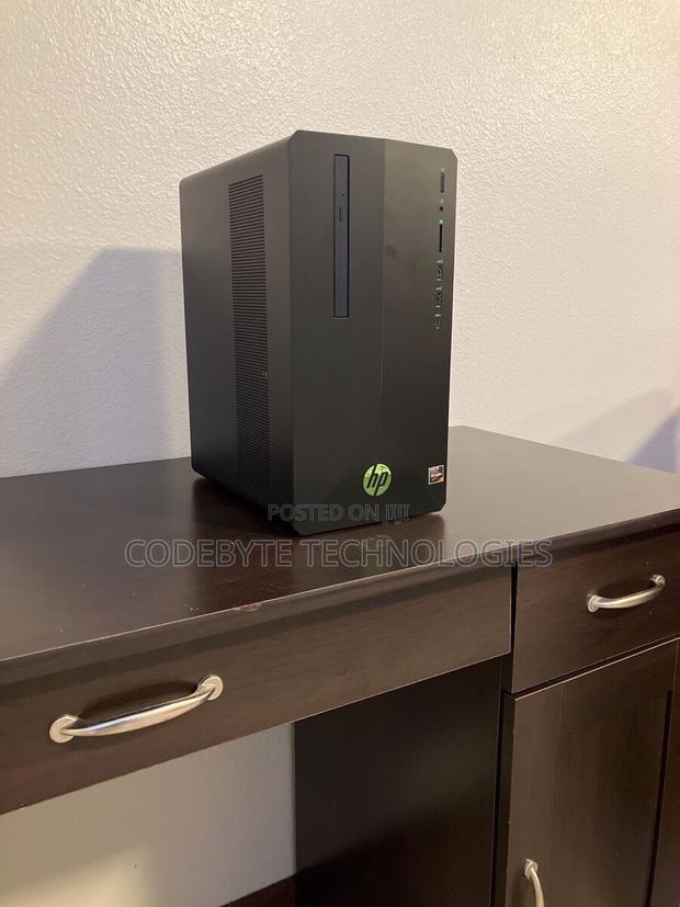 New Desktop Computer HP Pavilion Gaming Desktop 8GB AMD Ryzen 5 HDD 1T - main view